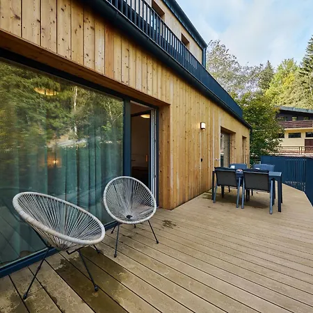 아파트 Vogue Ridge Retreat & Terrace By Interhome *